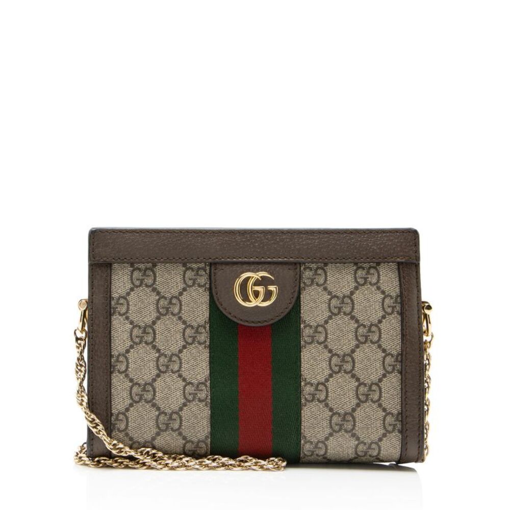 Gucci GG Supreme Ophidia Mini Chain Shoulder Bag